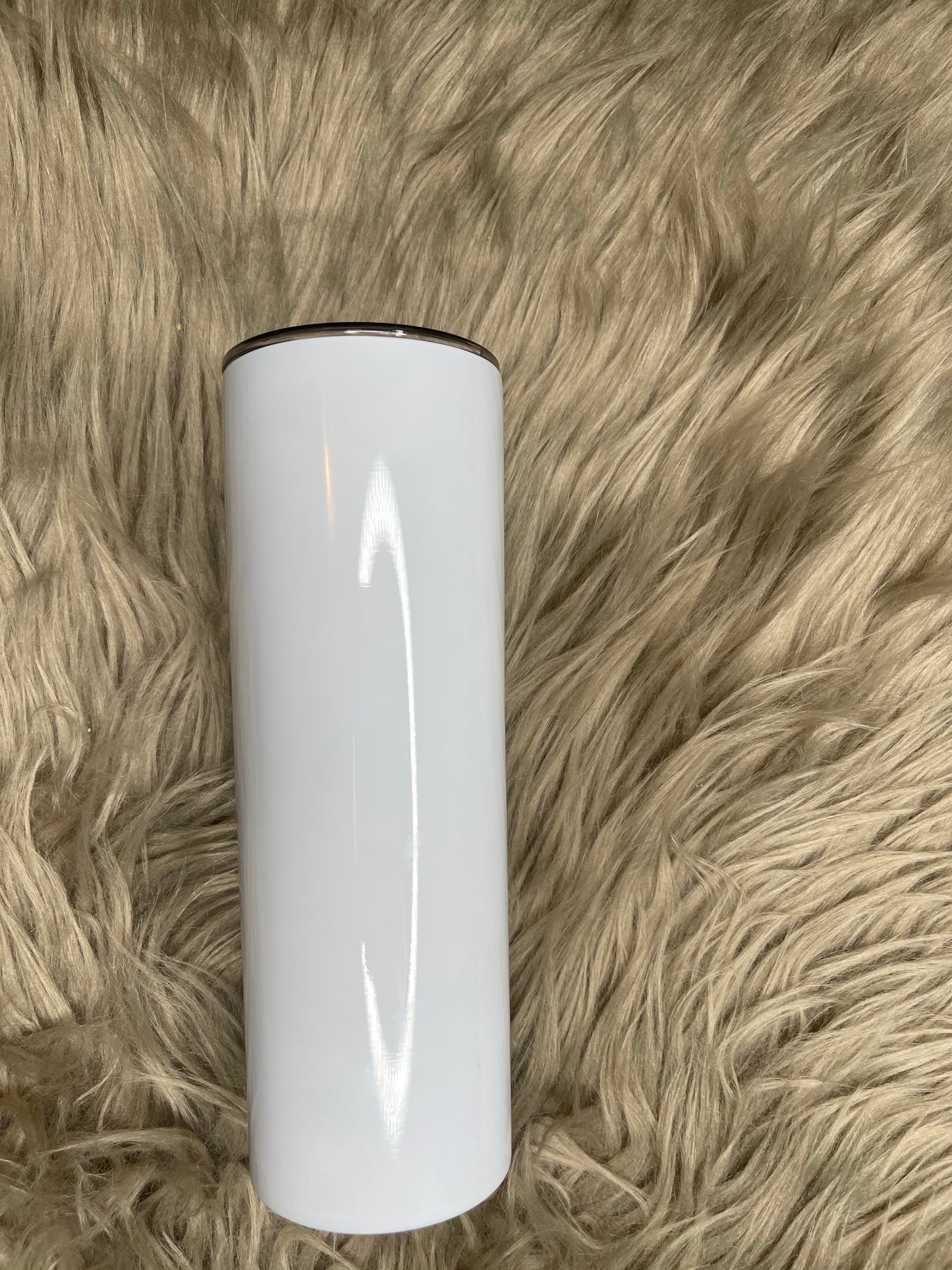 20 oz Blank Straight Sublimation Tumbler